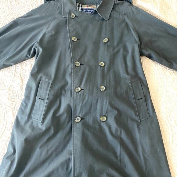 Vintage Men's Burberrys Kingston long Trench Coat - circa 1980s - Picture 4 of 14